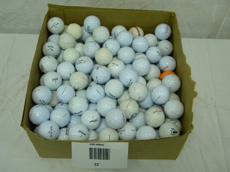 lot 22 image: Golf Balls