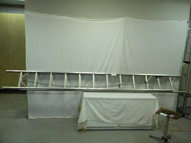 lot 78 image: Aluminum Extension Ladder
