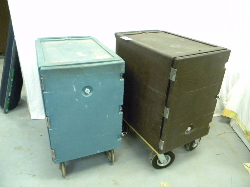 lot 83 image: Rolling Food Service Carts