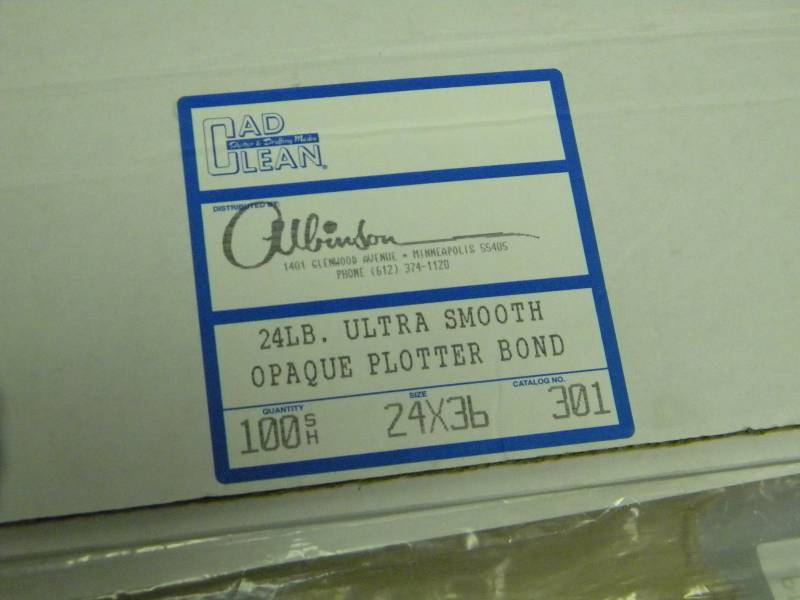lot 102 image: Plotter Paper