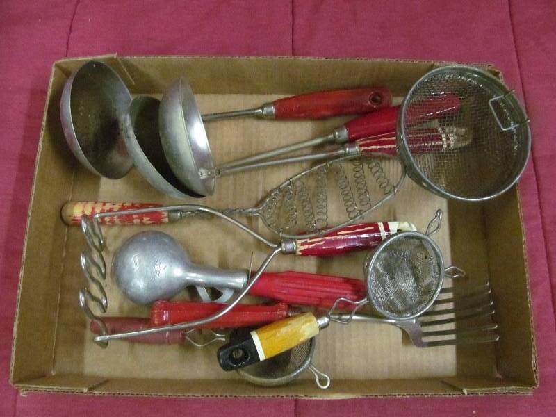 Vintage kitchen utensils