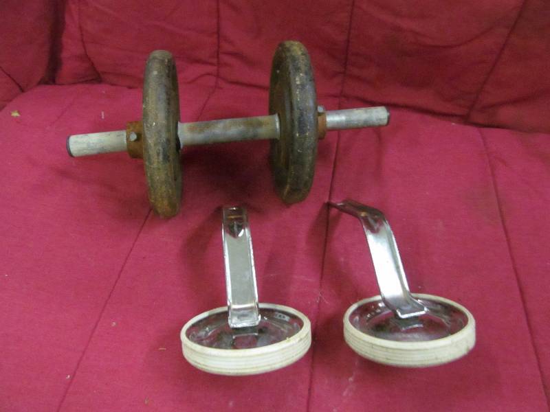 Vintage bar bell
