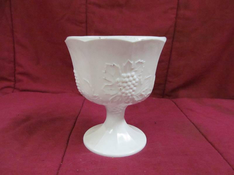 Milk Glass Dish