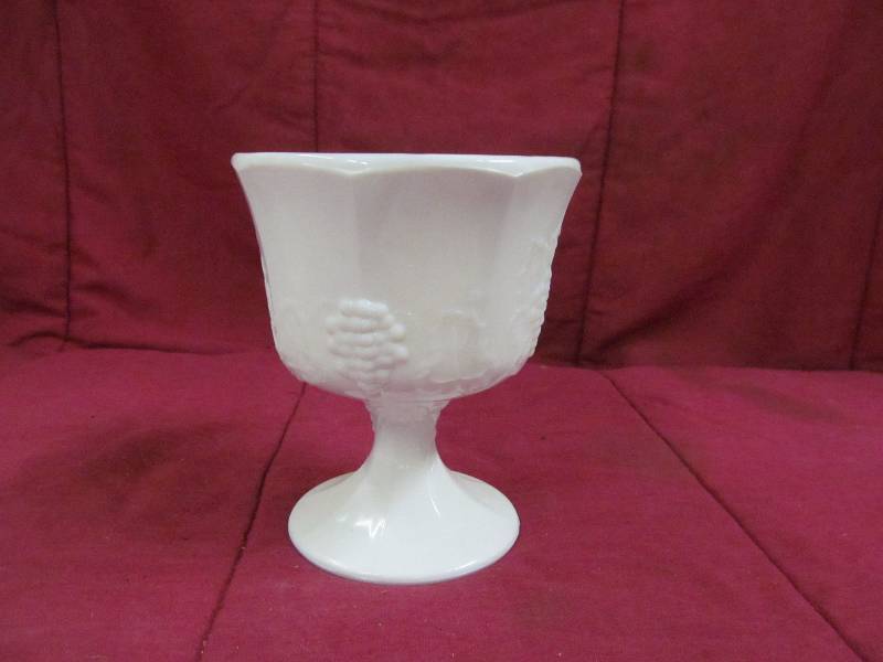 Milk Glass Dish