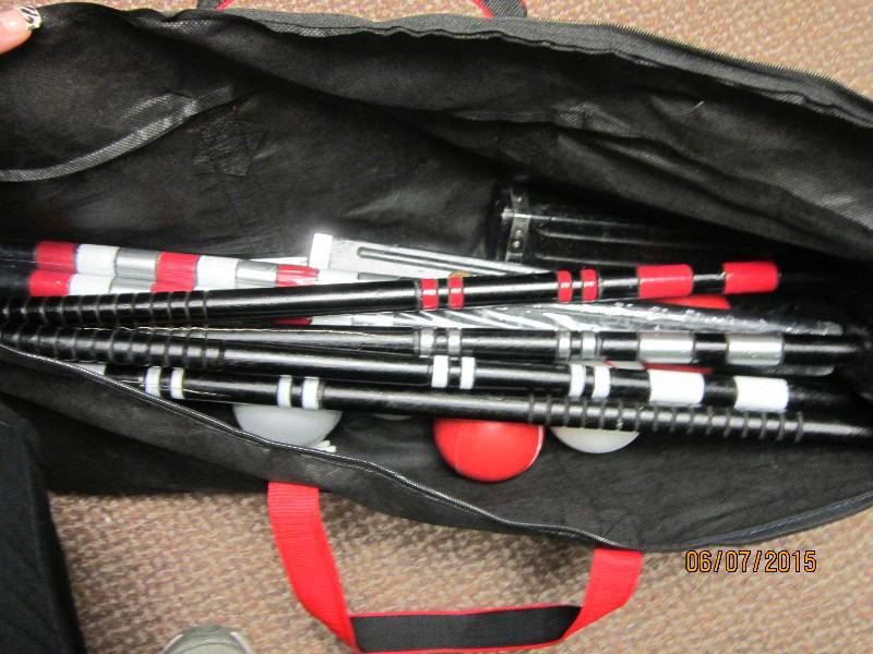 Croquet set