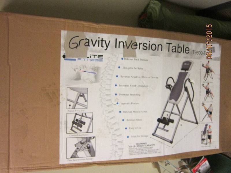 Gravity Inversion Table