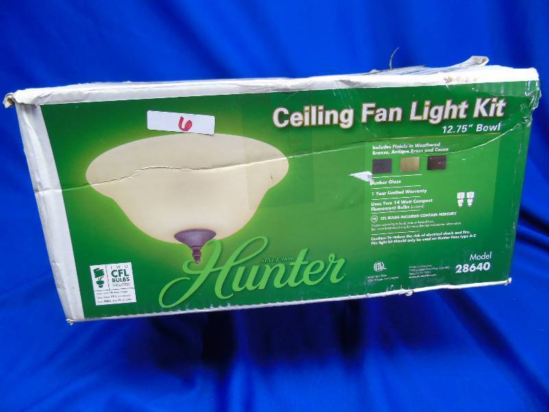 Hunter Ceiling Fan Light Kit