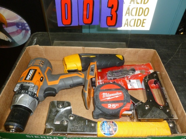 SnS Auctions # 164 Misc. tools and flats.