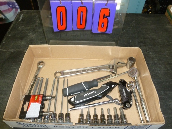 SnS Auctions # 164 Misc. tools and flats.