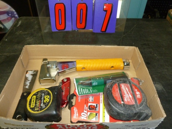 SnS Auctions # 164 Misc. tools and flats