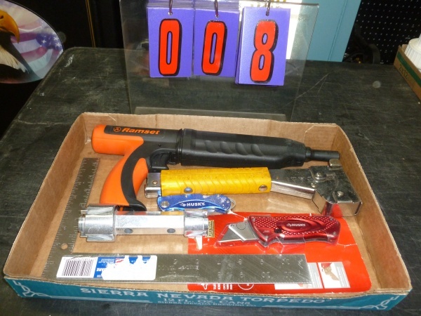 SnS Auctions # 164 Misc. tools and flats