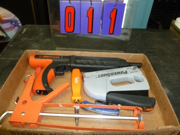 SnS Auctions # 164 Misc. tools and flats.