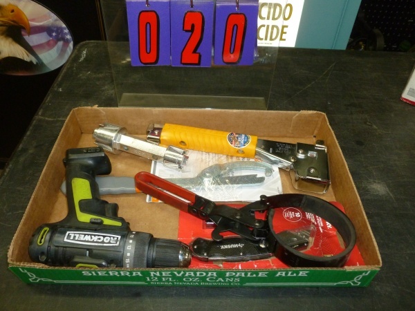 SnS Auctions # 164 Misc. tools and flats. 