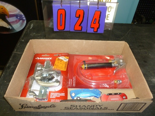 SnS Auctions # 164 Misc. tools and flats.