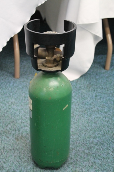 Helium tank 20 cubic foot