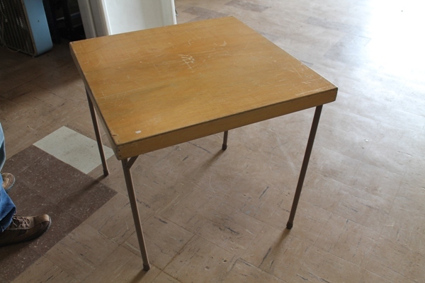 card table