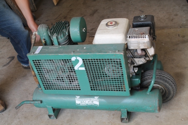 Air Compressor 5 hp gas