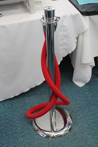 stantion chrome Pole & Rope