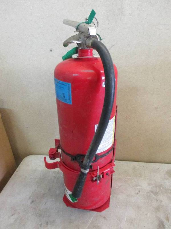Large fire extinguisher