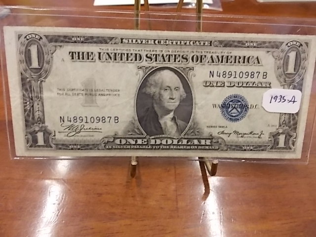 US $1 Silver Certificate 1935 A Series