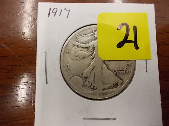 1917 Walking Liberty Half