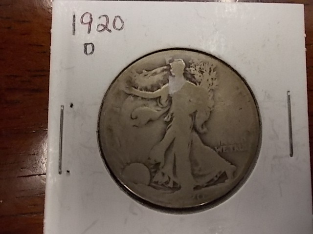 1920 D Walking Liberty Half
