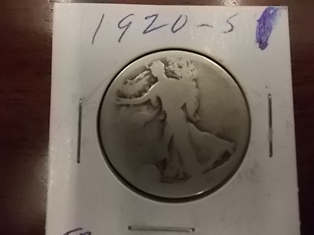 1920 S Walking Liberty Half