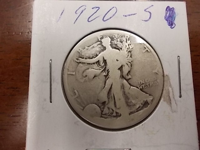 1920 S Walking Liberty Half