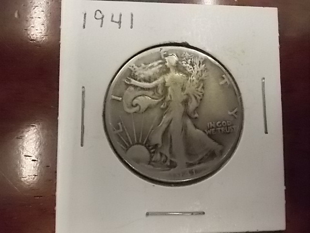 1941 Walking Liberty Half