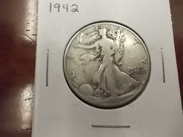 1942 Walking Liberty Half