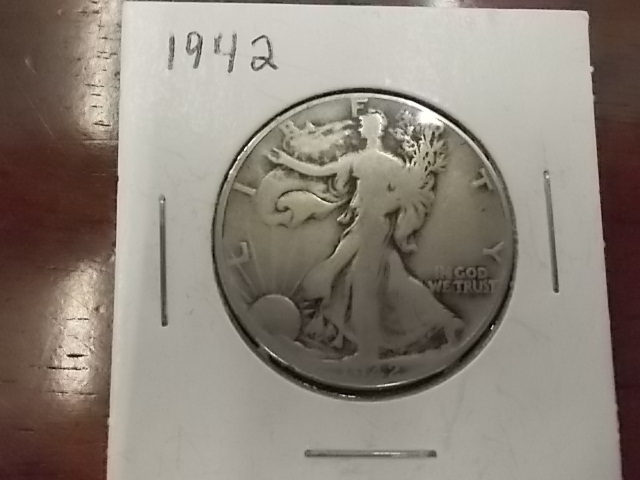 1942 Walking Liberty Half