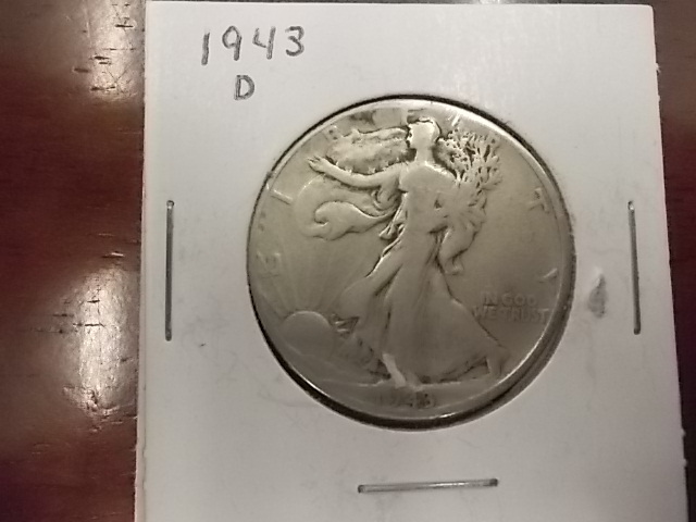1943 D Walking Liberty Half