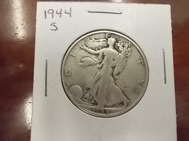 1944 S Walking Liberty Half