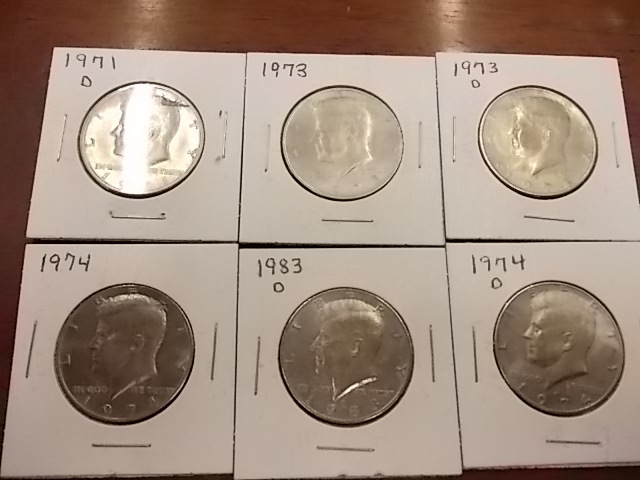6-JFK Halfs All Different