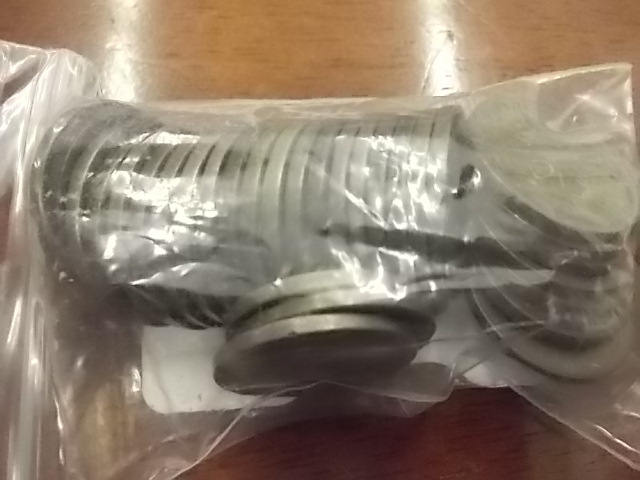 30 Wartime Silver Nickels 1943, 1945