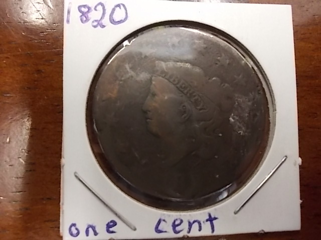 1820 Large Cent