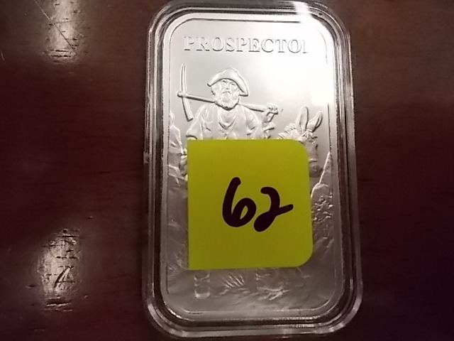 1-Troy Oz. .999 Fine Silver Bar