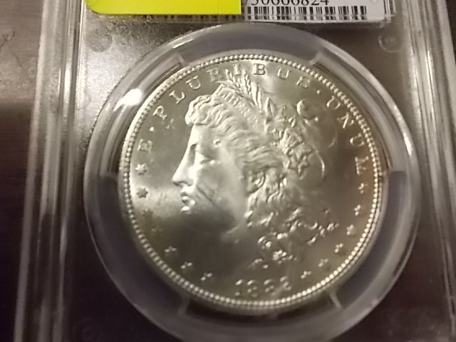 1882 S Morgan Silver $1 PCGS MS 62