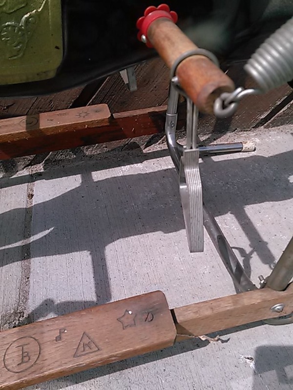 Very Cool Antique Rocking Horse-Amazing Condition