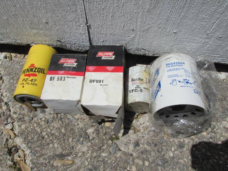 Lot of oil filters, 86542664 FIN, P...