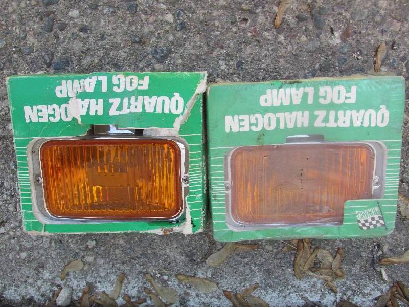 Pair of new quartz halogen fog lamp...