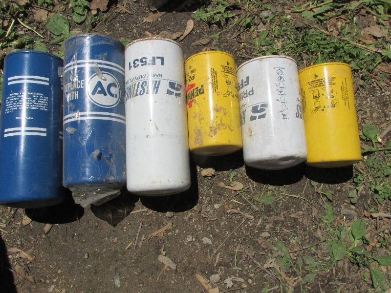 Lot of oil filters, Hastings FT 981...