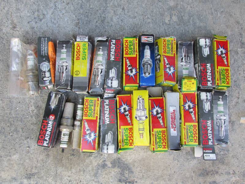 Lot of spark plugs...