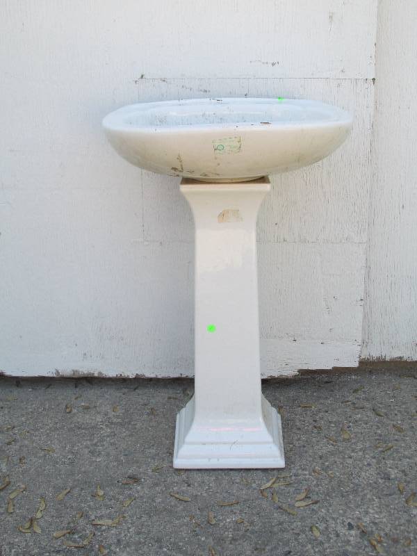 Pedestal Sink, may not be a match b...