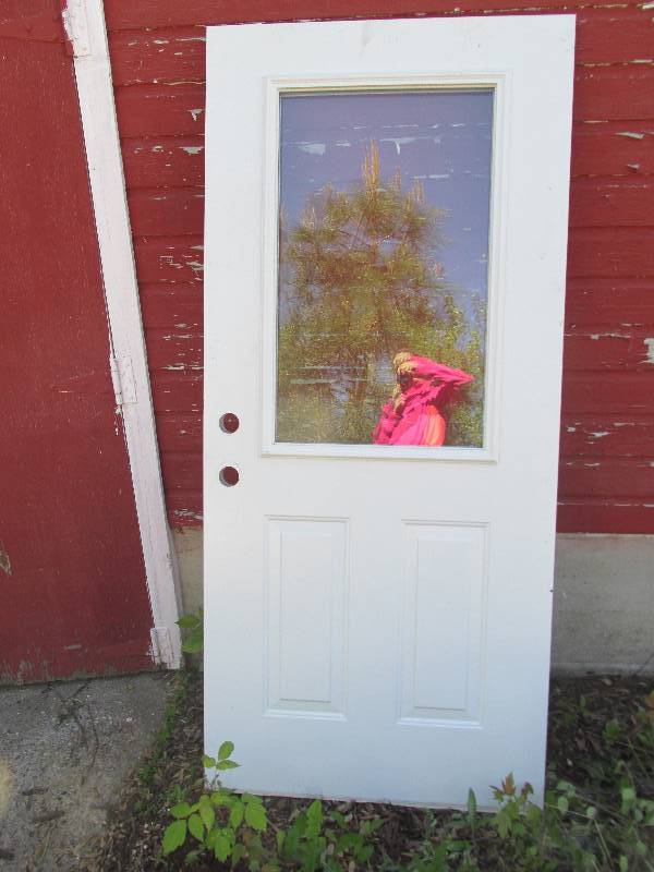 New Exterior insulated door with do...