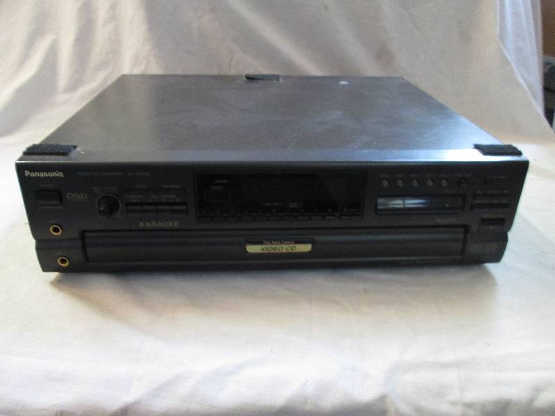 lot 9 image: Parasonic, video, CD, and Karaoke m...