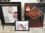 lot 215 image: 10 x 8 picture frame , smaller pict...