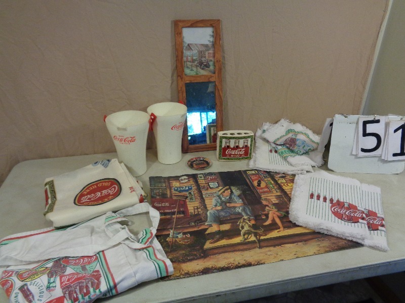 lot 51 image: Coca Cola Collectibles