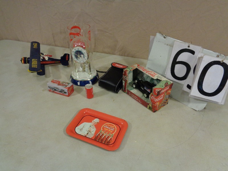 lot 60 image: Coca Cola Collectibles