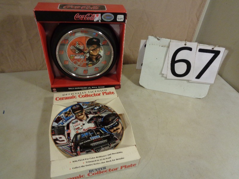 lot 67 image: Dale Earnhardt Jr and Senior Items